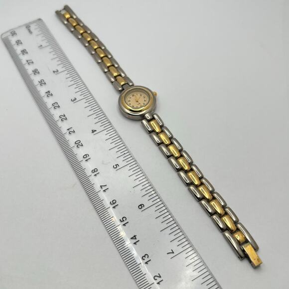 Vintage gold & silver watch - Picture 3 of 4